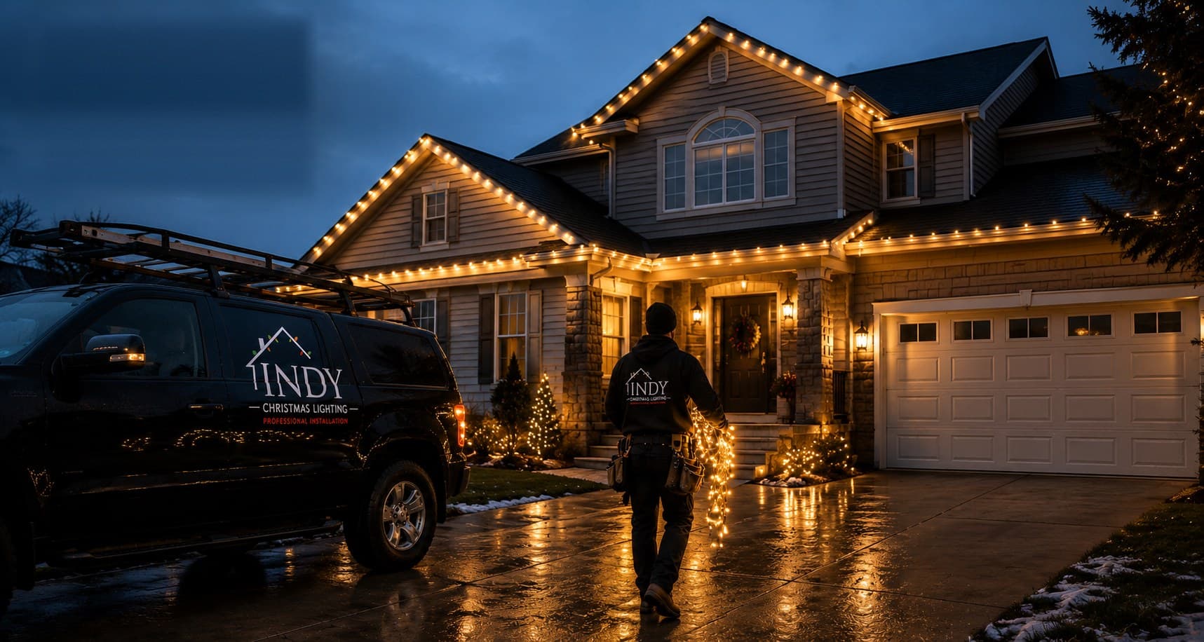 Indianapolis Christmas Lights, Done for You
